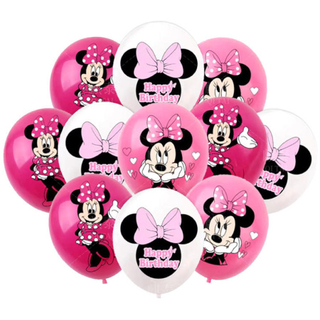 Balionai Minnie Mouse, 18 vnt.