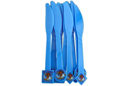 Vienkartiniai peiliai Žmogus voras ( Spiderman ) 10 vnt.