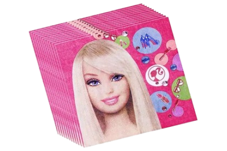 Vienkartinės servetėlės Barbie, 20 vnt.