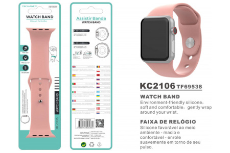 Išmaniojo Laikrodžio Apyrankė 38/40 mm Rožinė