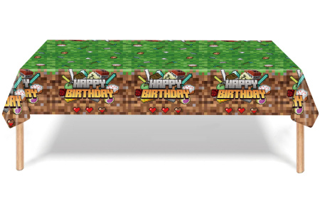 Vienkartinė staltiesė Minecraft 1 vnt.