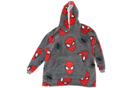 Bluzonas beniukams Spiderman, pilkas, Universalus