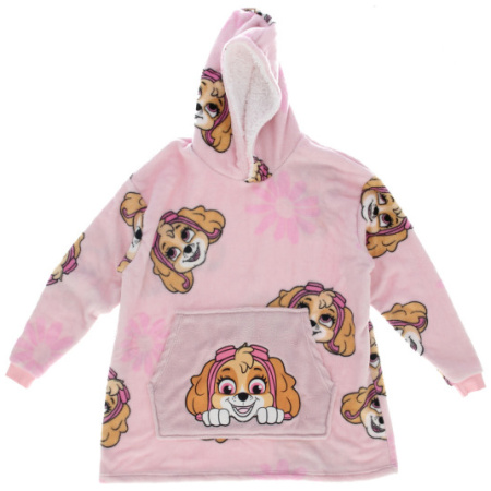 hoody_4_9 Bluzonas mergaitėms Paw Patrol Sky, rožinis, Universalus