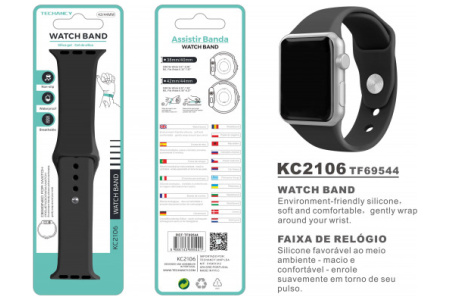 Išmaniojo Laikrodžio Apyrankė 42/44 mm juoda