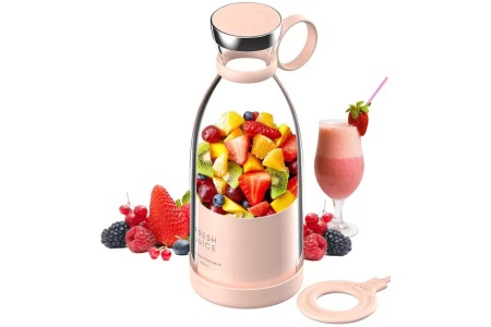 Stilingas Nešiojamas Trintuvas/Blenderis/Gertuvė Rožinė