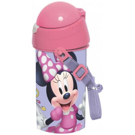 Gertuvė su Šiaudeliu Minnie Mouse, 500ml