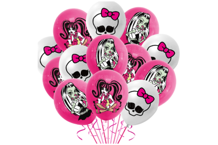 Balionai Monster High, 18 vnt.