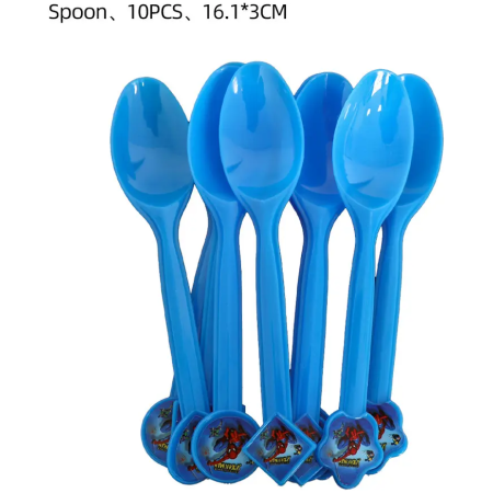 H4561dabc27dd4dd6ac88ad6e8a585c8fx.jpg_960x960 Vienkartiniai šaukšteliai „Žmogus voras” (Spiderman) 10 vnt.