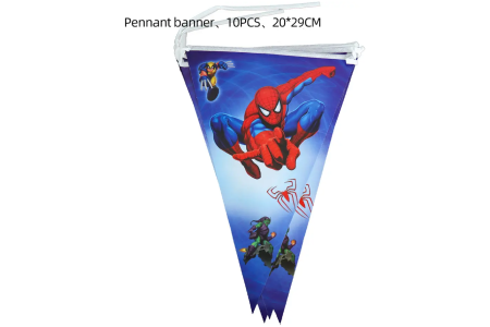 Vėliavėlių girlianda Spiderman ( Žmogus voras )