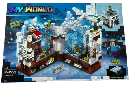 Konstruktorius LED My World 9006 Minecraft