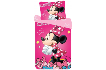 Vaikiškas patalynės komplektas Minnie Mouse, 140x200, 2 dalių