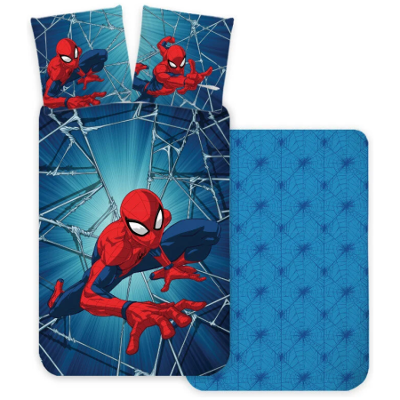 vaikiskas-patalynes-komplektas-spiderman-140200-4-daliu-5000f_reference (1) Patalynės komplektas Spiderman, 100×135, 2 dalių