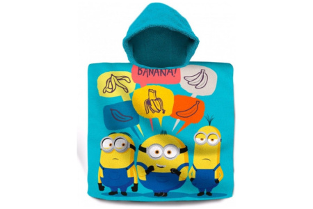 Minions rankšluostis,Pončas 60x120 cm