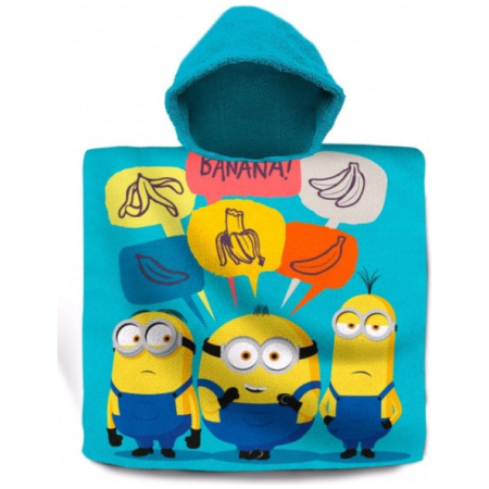 EWA10008MS Minions rankšluostis,Pončas 60x120 cm