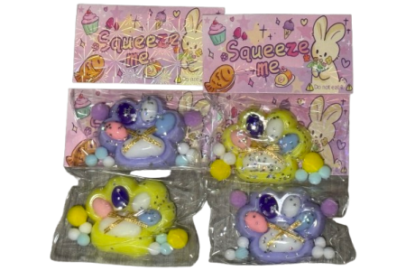 Katės letenėlės, antistresinis žaislas, įvairių spalvų, 4 vnt.