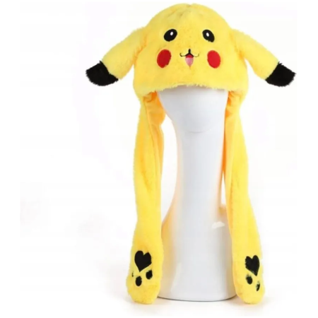 IMG_3774 Kepurė Pikachu, geltona 60cm