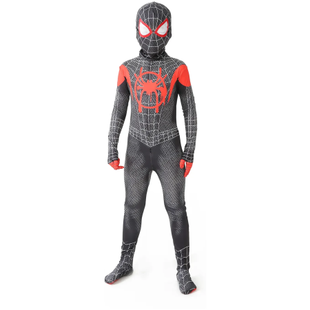 Žmogaus Voro kostiumas Miles Morales Dydis: 140 (135/140 cm)