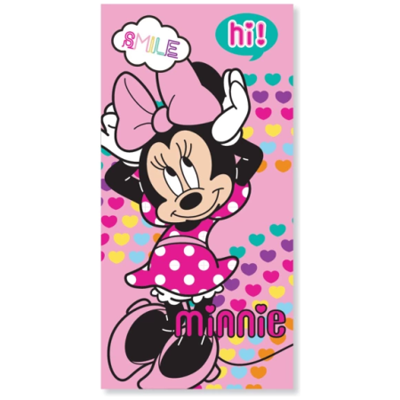 EXK336001 Rankšluostis Minnie Mouse, 70x137 cm