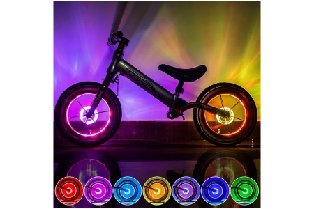 Dviračio Rato Spalvotas LED Žibintas, įkraunamas USB