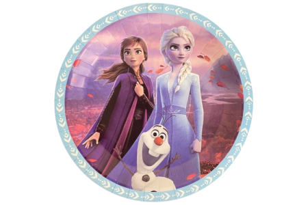 Vienkartinės lėkštutės „Frozen”  23cm – 10 vnt