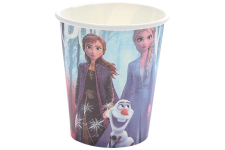Vienkartiniai puodeliai „Frozen”  10 vnt.