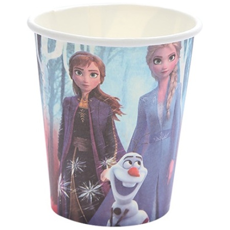 945eb6ba3bce88cad433fb3cb3f6a76e Vienkartiniai puodeliai „Frozen” 10 vnt.