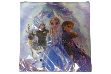 Vienkartinės popierinės servetėlės „Frozen”  20 vnt.