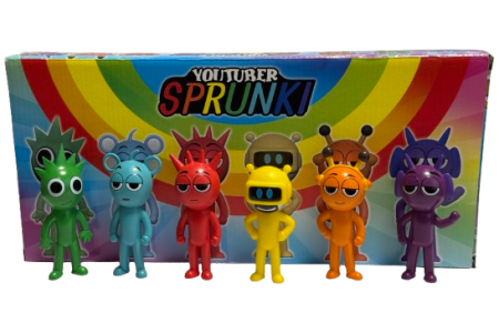 Sprunki Figurėlės 6 vnt