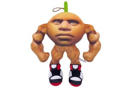 Pliušinis Žaislas Muscle Orange  26 cm (Italian Brainrots ) U Din Din Din Din Dun Ma Din Din Din Dun