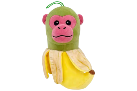 Pliušinis Žaislas Beždžionėlė Chimpanzini Bananini  23 cm ( Italian Brainrots )