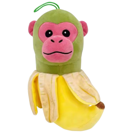 Pliušinis Žaislas Beždžionėlė Chimpanzini Bananini  23 cm ( Italian Brainrots )