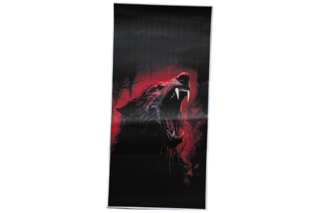 Lipdukas ant Automobilio Statramsčio Volf ( B-Pillar Sticker )