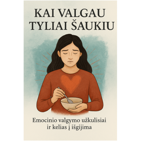 Viršelis Elektroninė Knyga „Kai valgau – Tyliai šaukiu“
