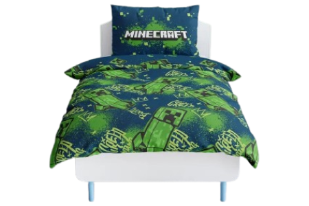 Vaikiškas patalynės komplektas Minecraft 140x200, 2 dalių