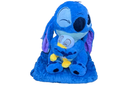 Pliušinis žaislas Stitch 45cm Su Pleduku