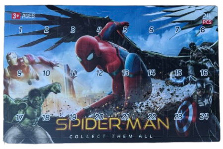 Spiderman Advento Kalendorius
