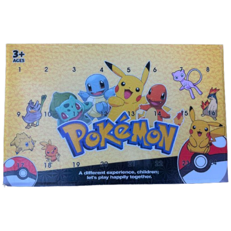 Pikachu Advento Kalendorius ( Pokemon )