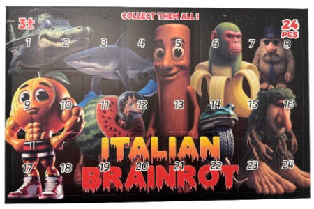 Italian Brainrot Advento Kalendorius