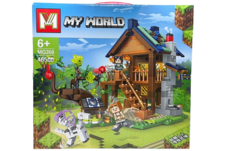 Konstruktorius My World Minecraft Stiliaus 465 vnt