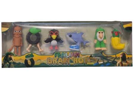 BrainRots Herojų Figurėlės