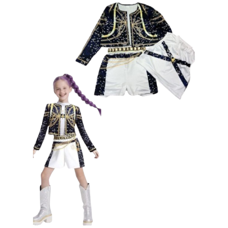 K-Pop Demon Hunters Rumi Kostiumas 140 cm