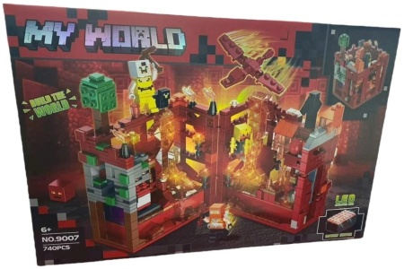 Konstruktorius LED My World 9007 Minecraft