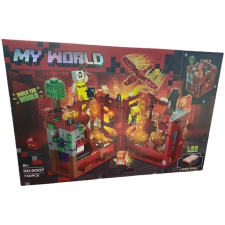 Konstruktorius LED My World 9007 Minecraft