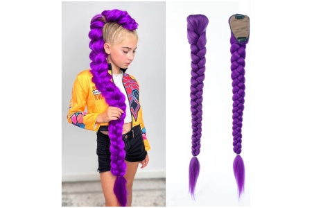 K-Pop Demon Hunters Rumi Plaukų Kasa 66 cm ilgio