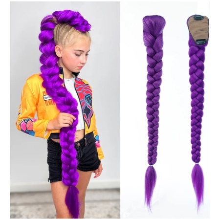K-Pop Demon Hunters Rumi Plaukų Kasa 66 cm ilgio