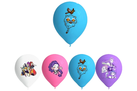 Balionai K-POP DEMON HUNTERS 16 vnt.