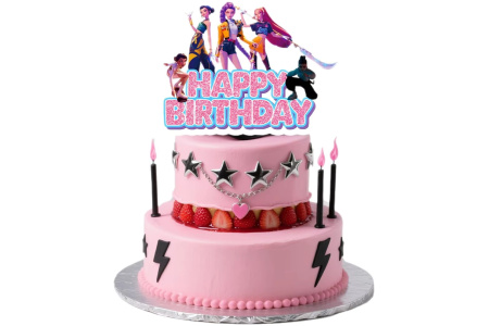 Torto dekoracija „K-POP DEMON HUNTERS” 1 vnt.