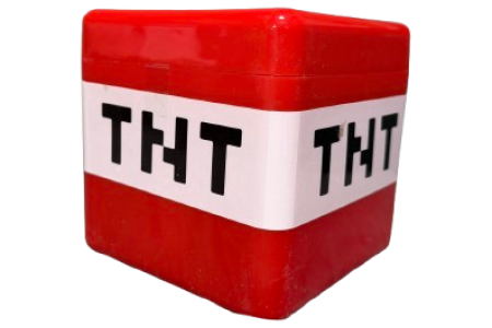 Minecraft Stiliaus magnetinis blokelių  rinkinys - 184 vnt