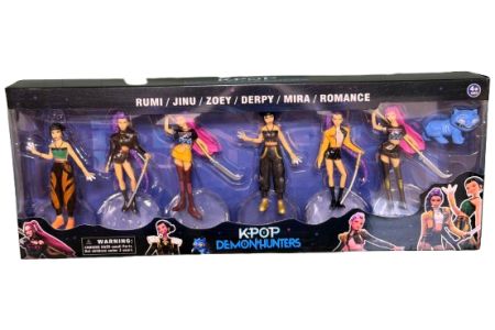 K-pop Demon Hunters Huntrix  Herojų Figurėlės