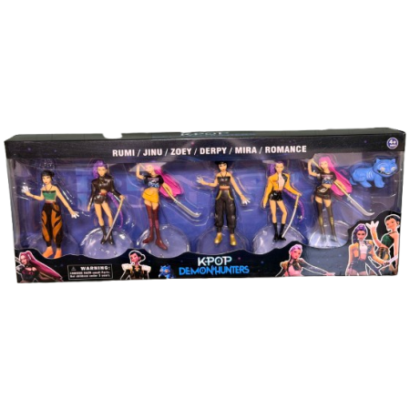 K-pop Demon Hunters Huntrix  Herojų Figurėlės